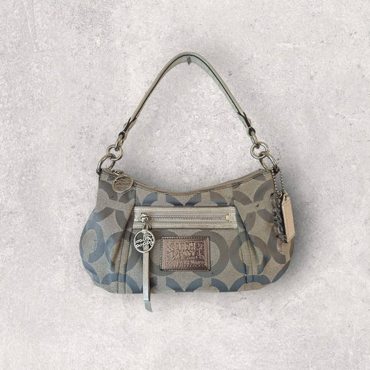 Authentic Vintage Coach Signature Poppy Shoulder Bag