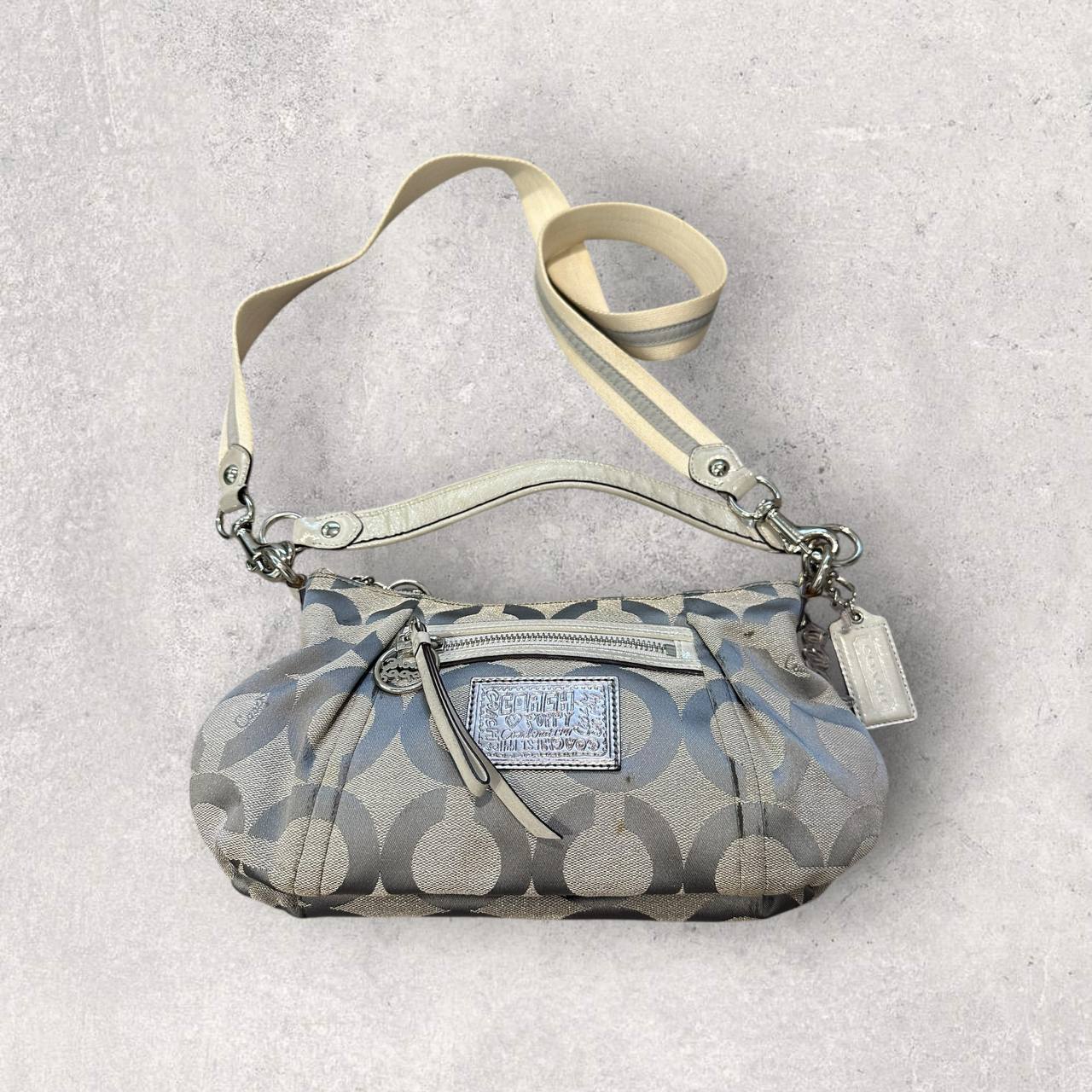 Authentic Vintage Coach Signature Poppy Shoulder Bag