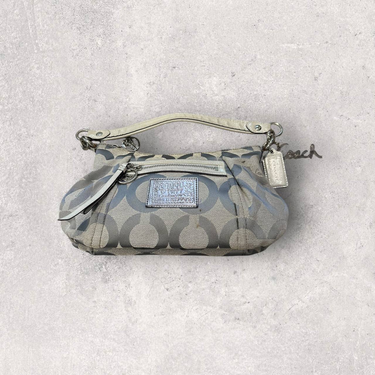 Authentic Vintage Coach Signature Poppy Shoulder Bag