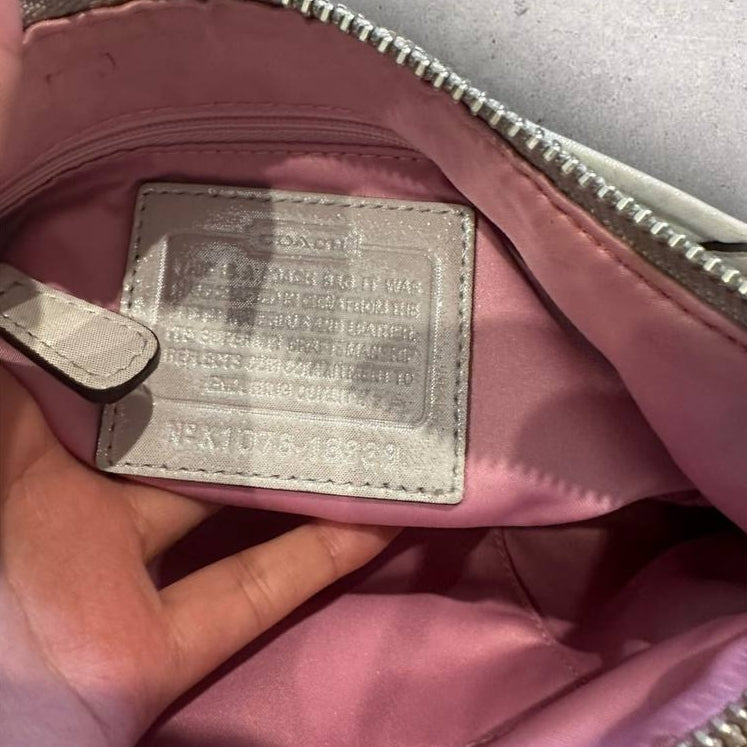 Authentic Vintage Coach Signature Poppy Shoulder Bag