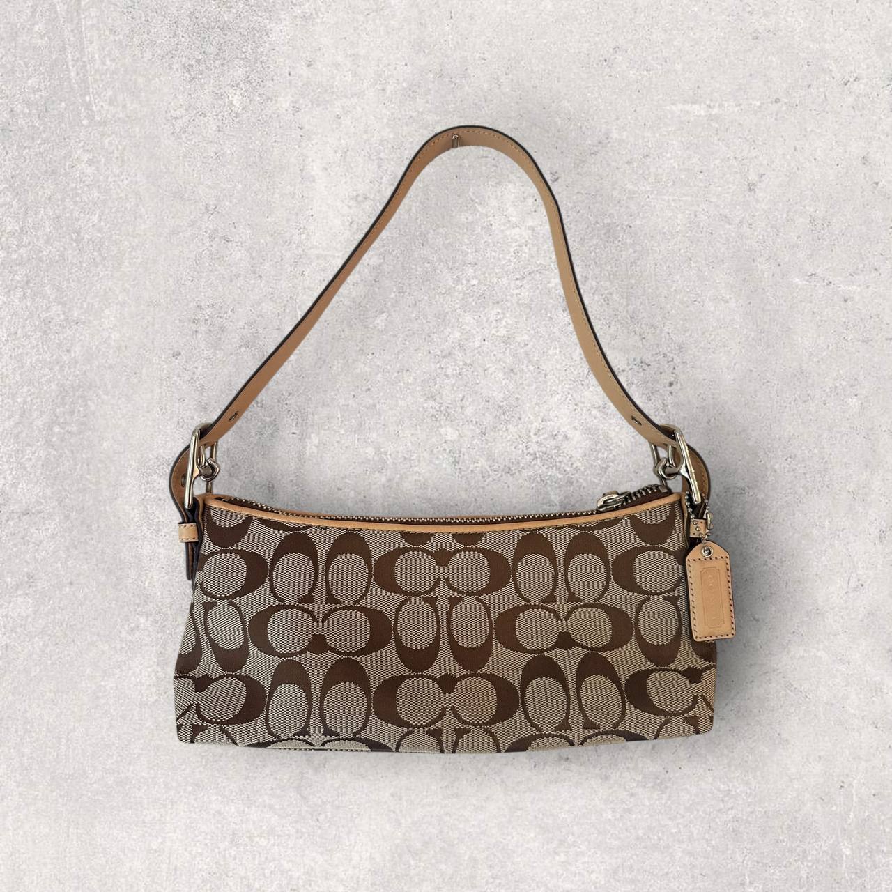 Authentic Vintage Coach Signature Shoulder Bag