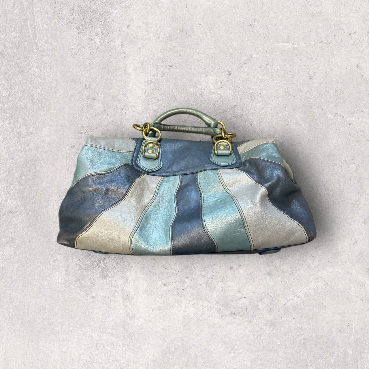 Authentic Vintage Coach Madison Ombre Leather Bag Rare