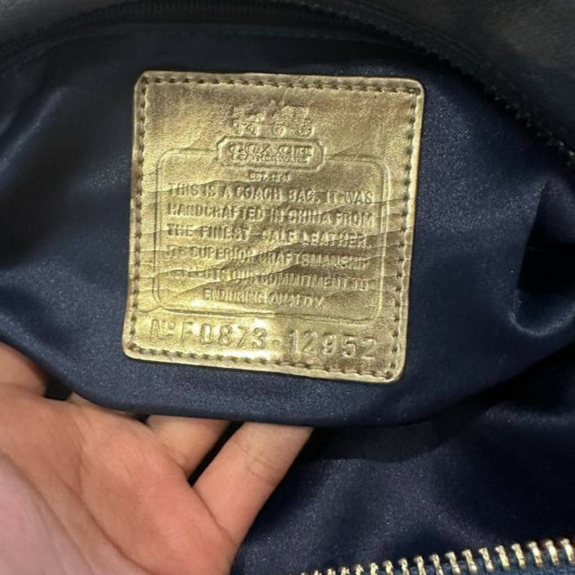 Authentic Vintage Coach Madison Ombre Leather Bag Rare