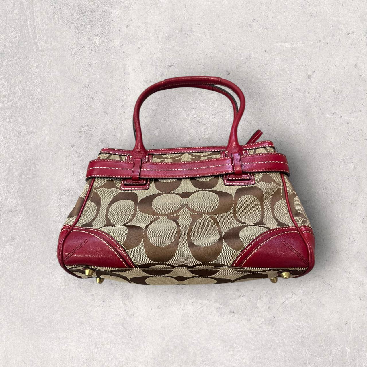 Authentic Vintage Coach Hamptons Patchwork Shoulder Bag