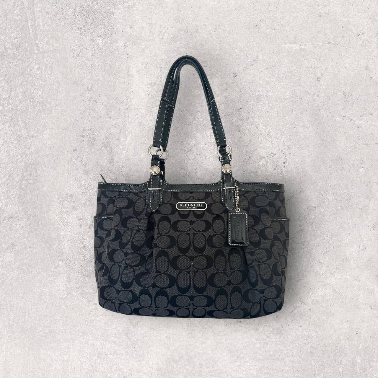 Authentic Vintage Coach Gallery Signature East West Tote Bag