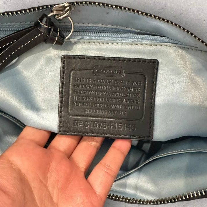 Authentic Vintage Coach Gallery Signature East West Tote Bag