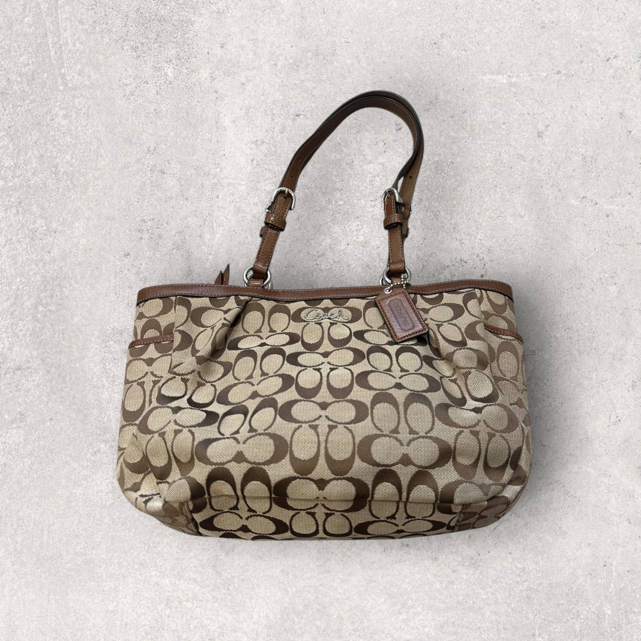 Authentic Vintage Coach Gallery Signature East West Tote Bag