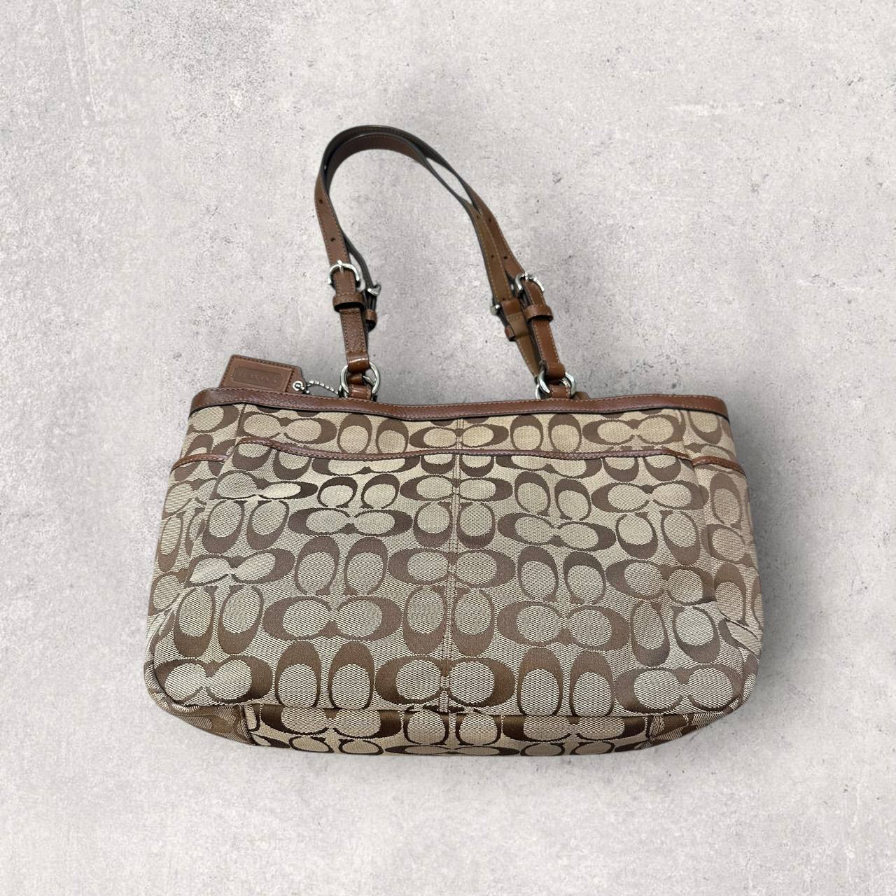 Authentic Vintage Coach Gallery Signature East West Tote Bag