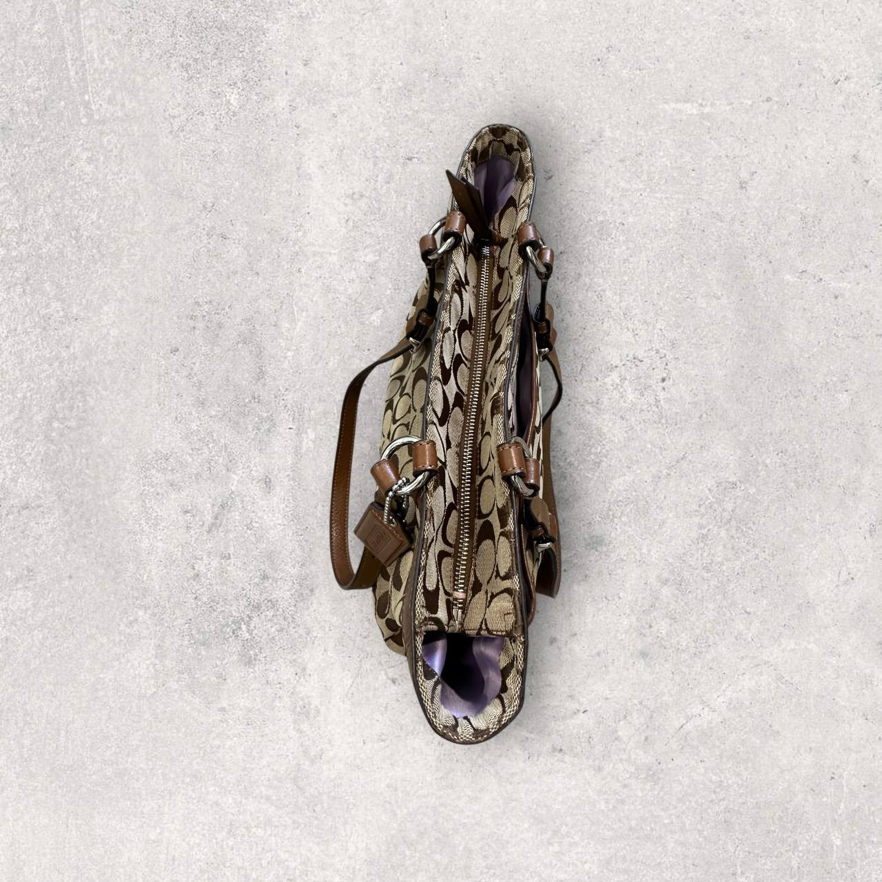 Authentic Vintage Coach Gallery Signature East West Tote Bag