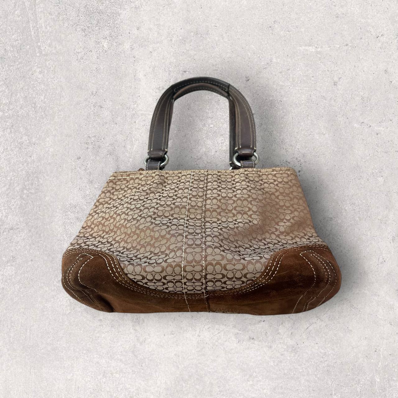 Authentic Vintage Coach Soho Suede Y2K Shoulder Bag