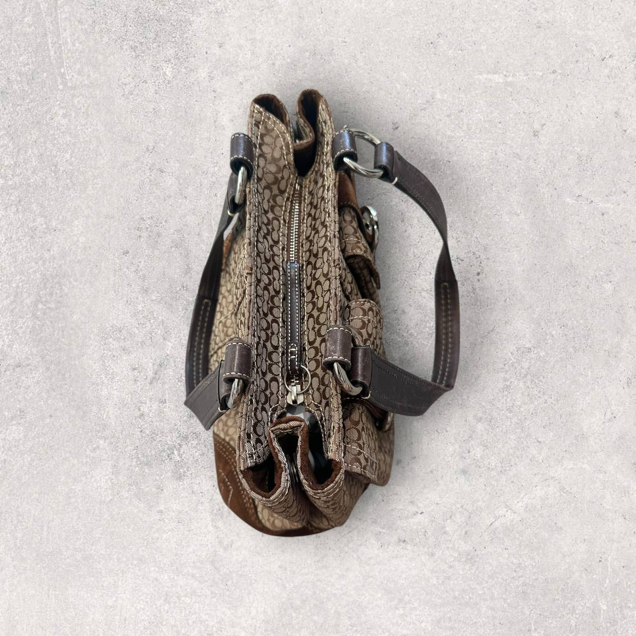 Authentic Vintage Coach Soho Suede Y2K Shoulder Bag