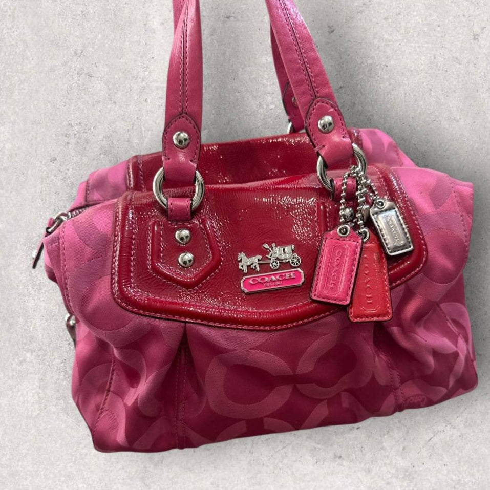 Authentic Vintage Coach Ashley Signature Shoulder Bag