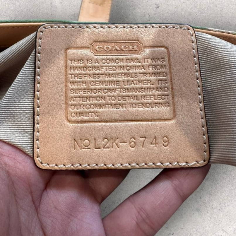 Authentic Vintage Coach Hampton Shoulder Bag