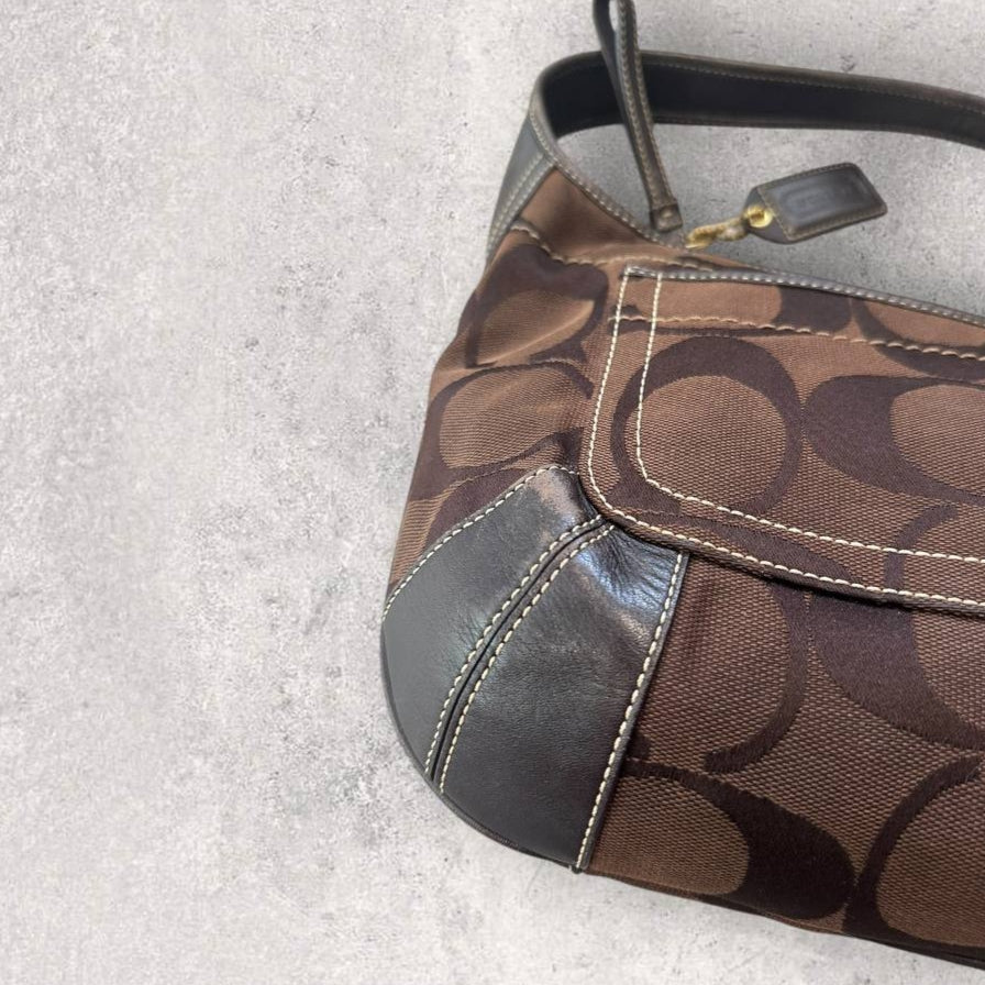 Authentic Vintage Coach Ergo Signature Hobo Bag