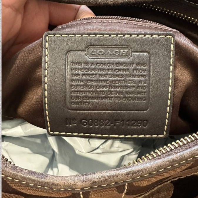 Authentic Vintage Coach Ergo Signature Hobo Bag