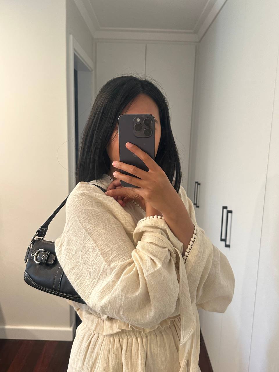 Authentic Vintage Coach Leather Small Shoulder Bag