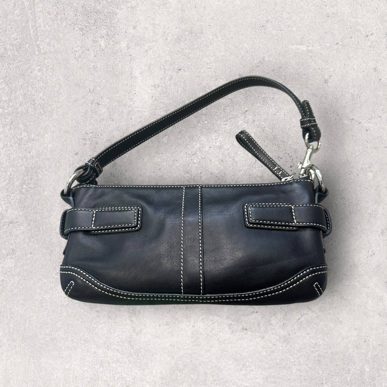 Authentic Vintage Coach Leather Small Shoulder Bag