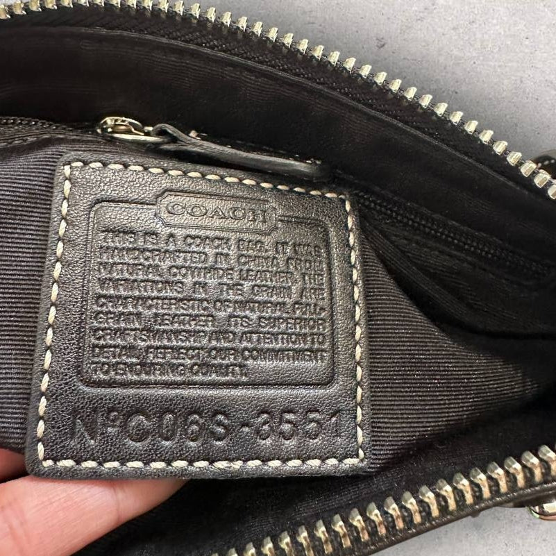 Authentic Vintage Coach Leather Small Shoulder Bag