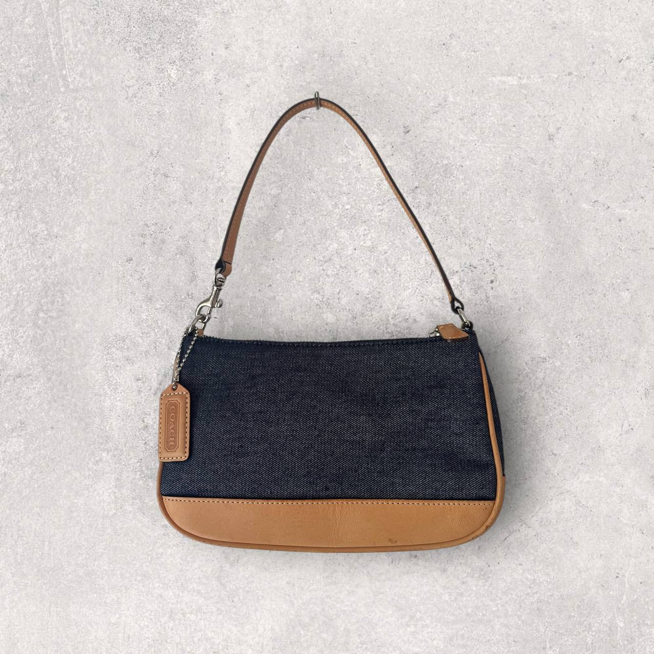 Authentic Vintage Coach Denim Demi Shoulder Bag