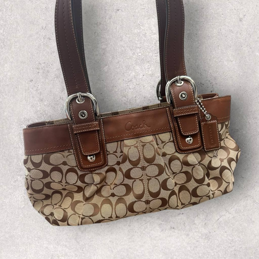 Authentic Vintage Coach Soho Signature Tote Bag