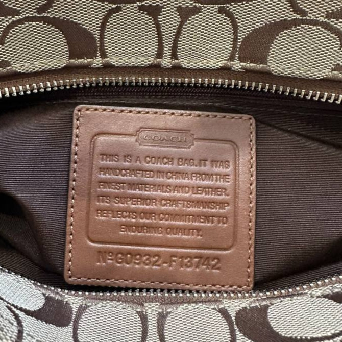 Authentic Vintage Coach Soho Signature Tote Bag