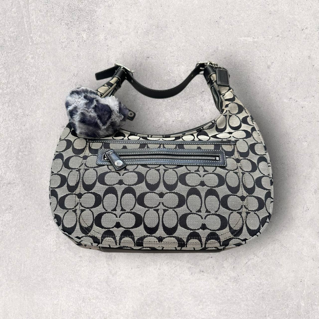 Authentic Vintage Coach Signature Hobo Bag