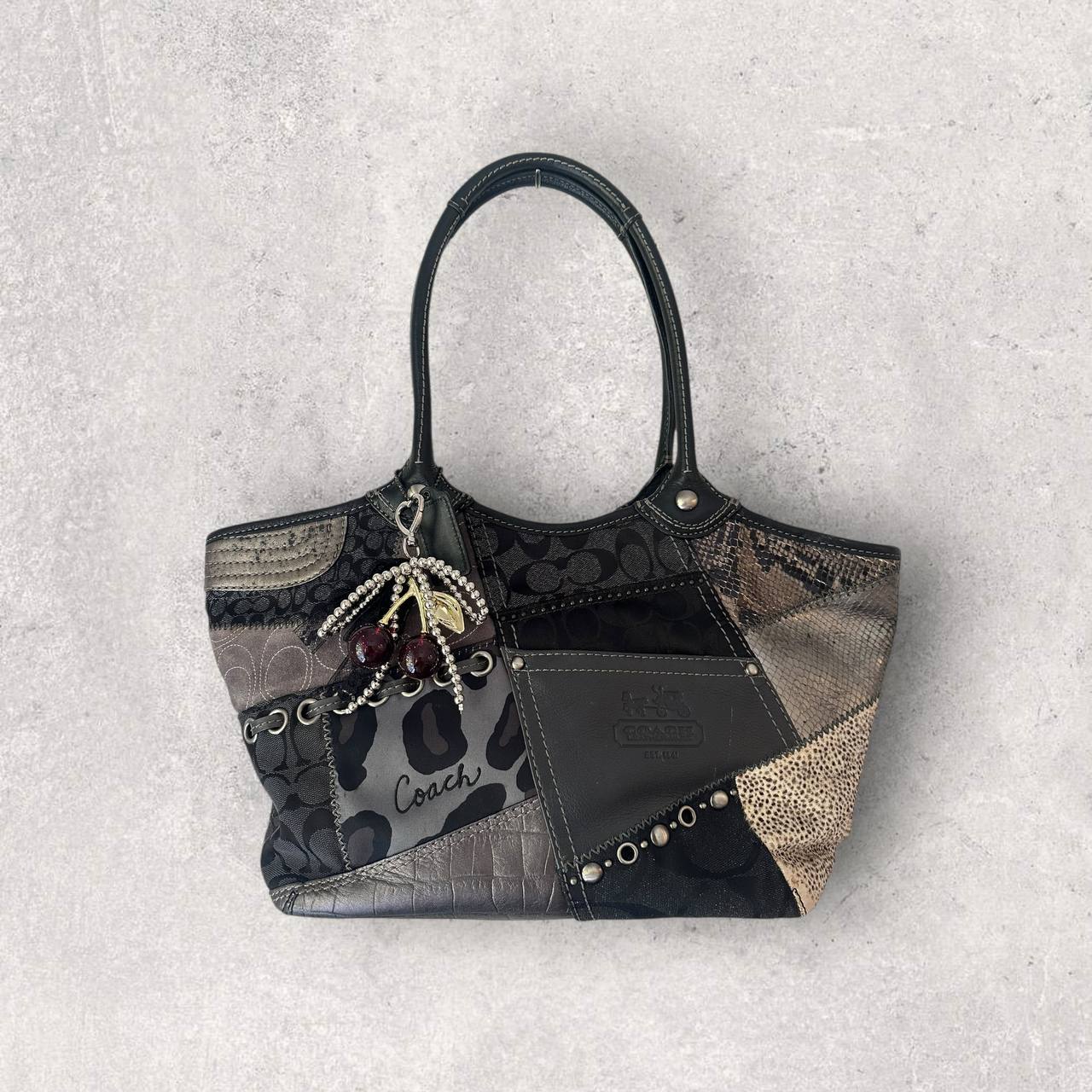 Authentic Vintage Coach Bleecker Patchwork Tote Bag