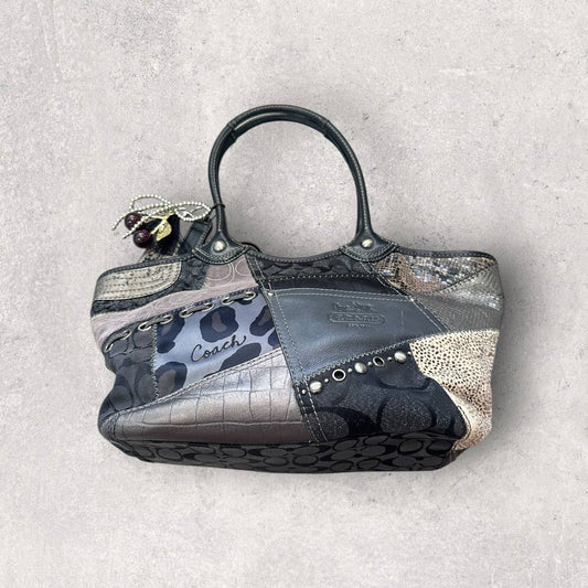 Authentic Vintage Coach Bleecker Patchwork Tote Bag