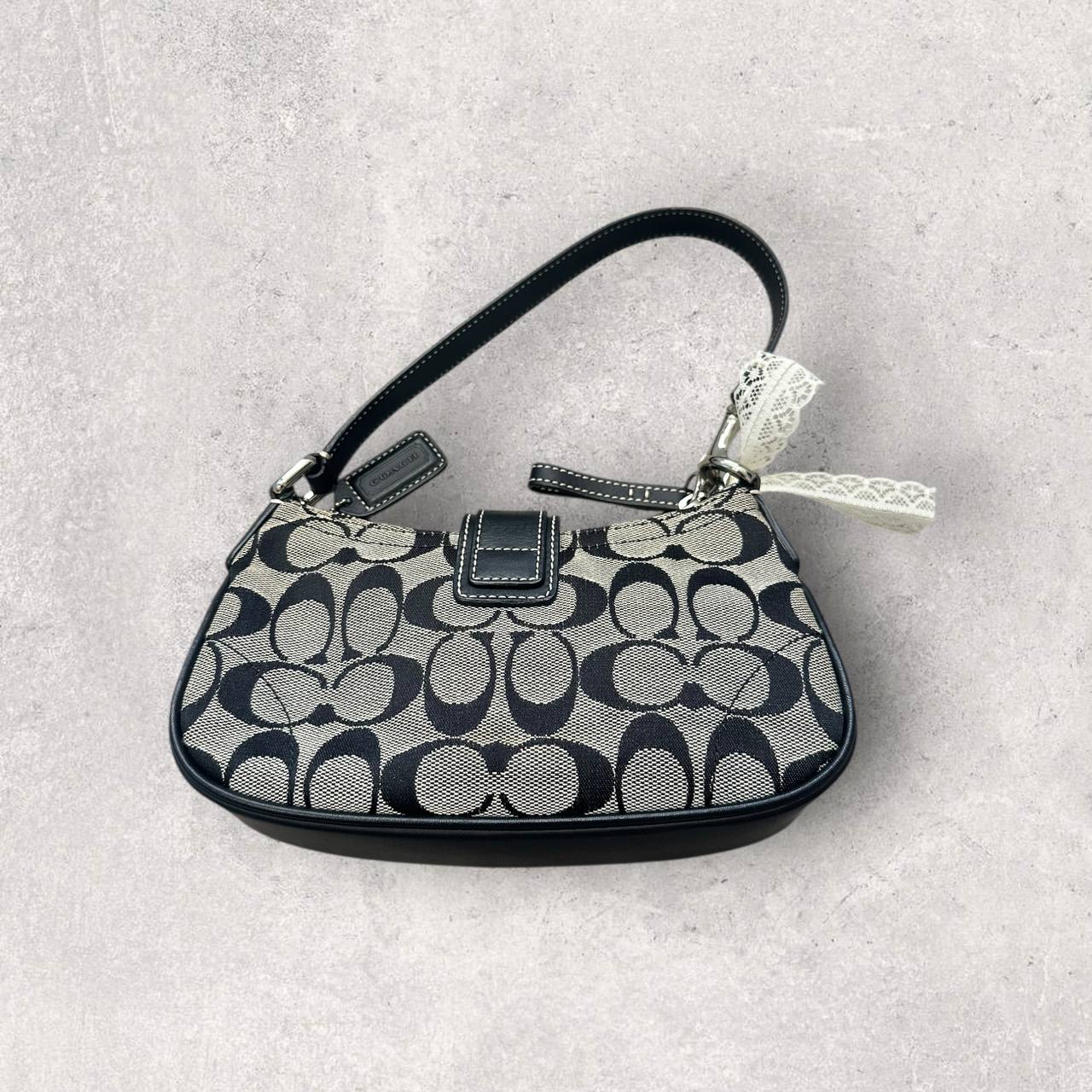 Authentic Vintage Coach Buckle Small Shoulder Bag