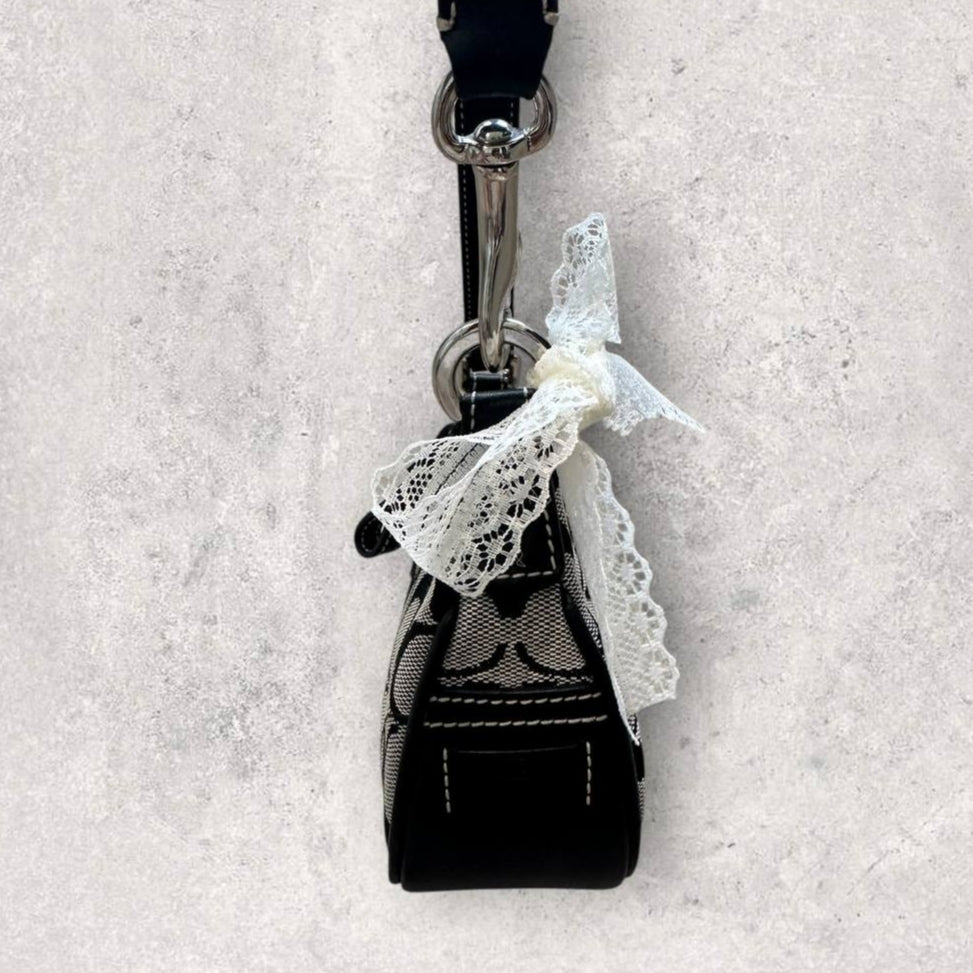 Authentic Vintage Coach Buckle Small Shoulder Bag