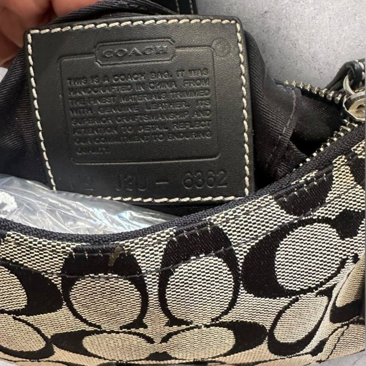 Authentic Vintage Coach Buckle Small Shoulder Bag