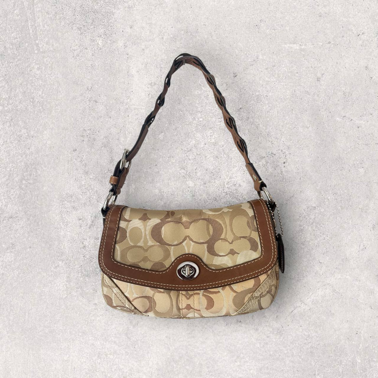 Authentic Vintage Coach Optic Small Shoulder Bag