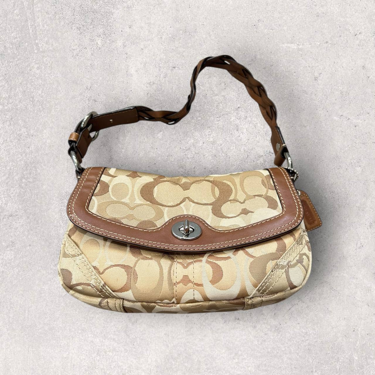 Authentic Vintage Coach Optic Small Shoulder Bag