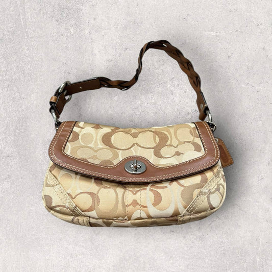 Authentic Vintage Coach Optic Small Shoulder Bag