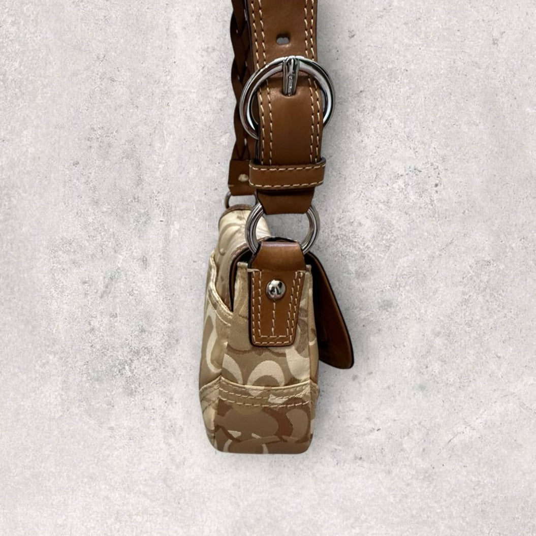 Authentic Vintage Coach Optic Small Shoulder Bag