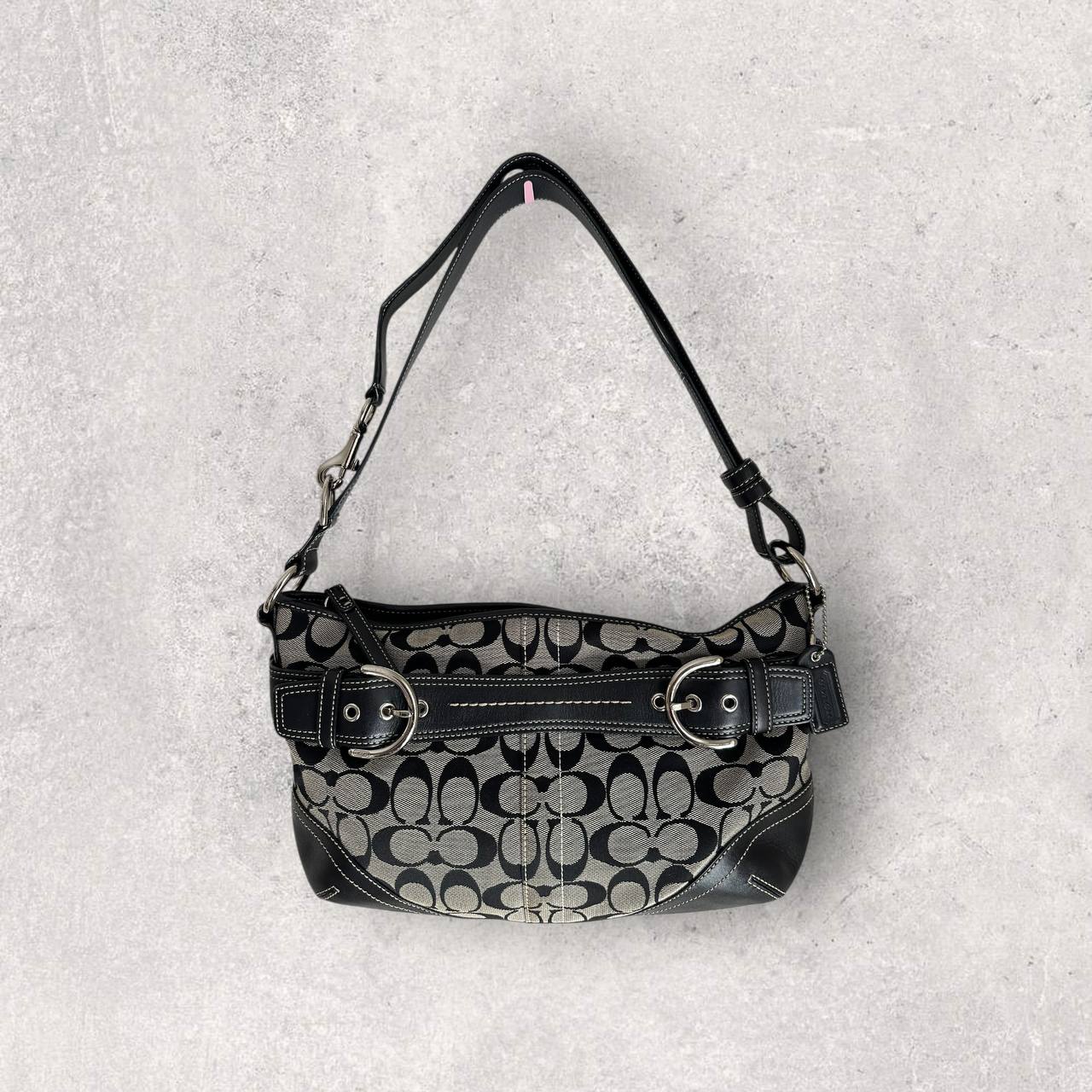 Authentic Vintage Coach Signature Shoulder/Crossbody Bag