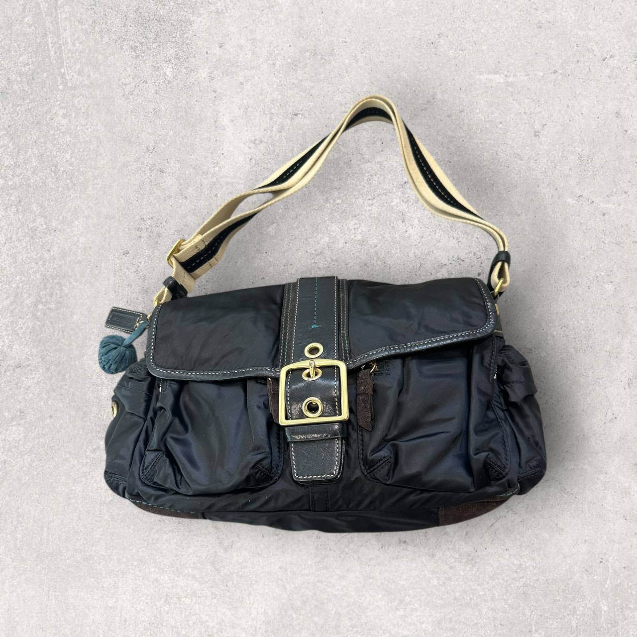 Authentic Vintage Coach Cargo Pocket Shoulder Bag