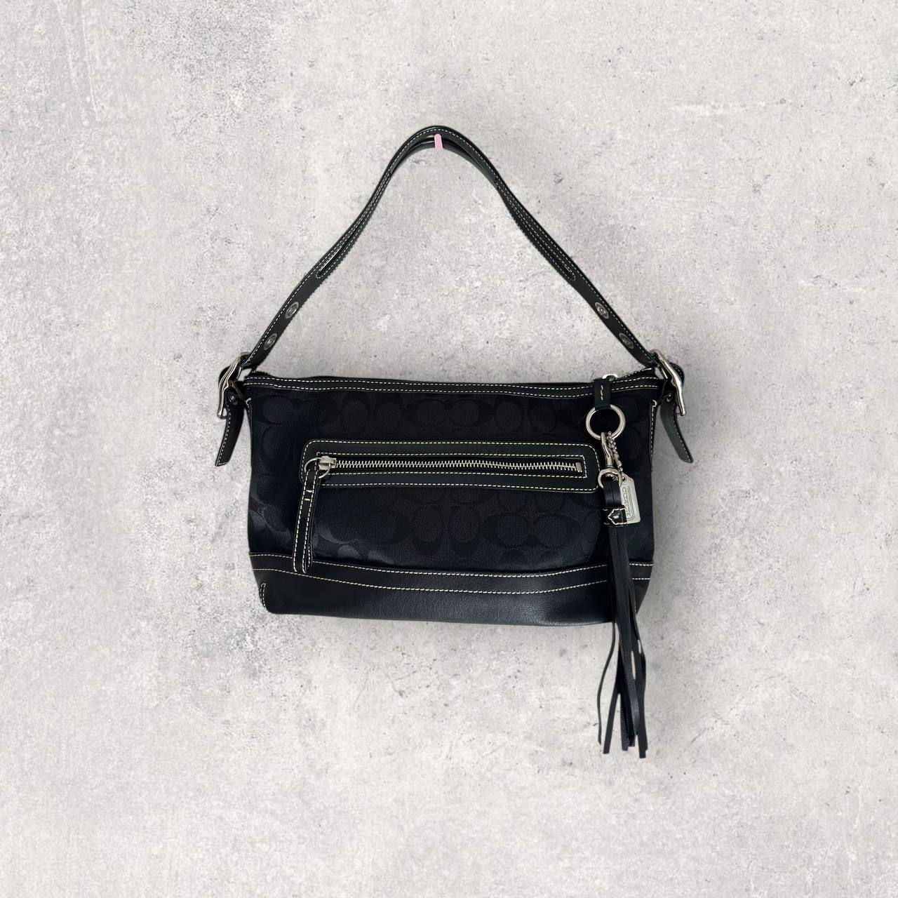 Authentic Vintage Coach Signature Shoulder Bag