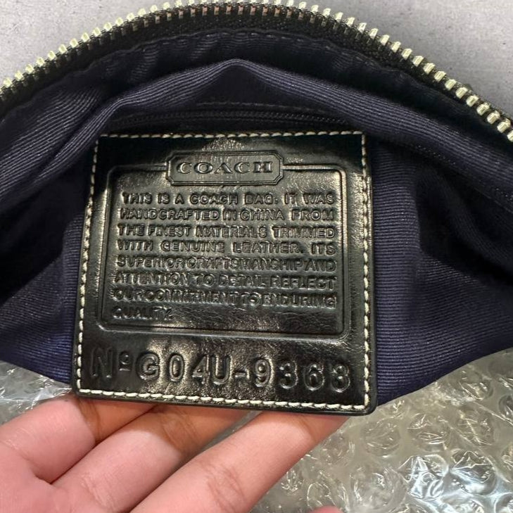 Authentic Vintage Coach Signature Shoulder Bag