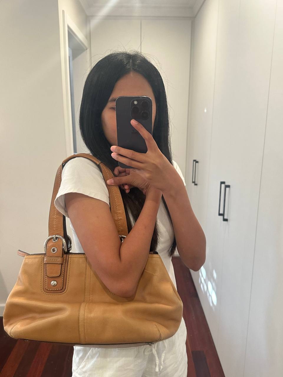 Authentic Vintage Coach Soho Leather Tote Bag