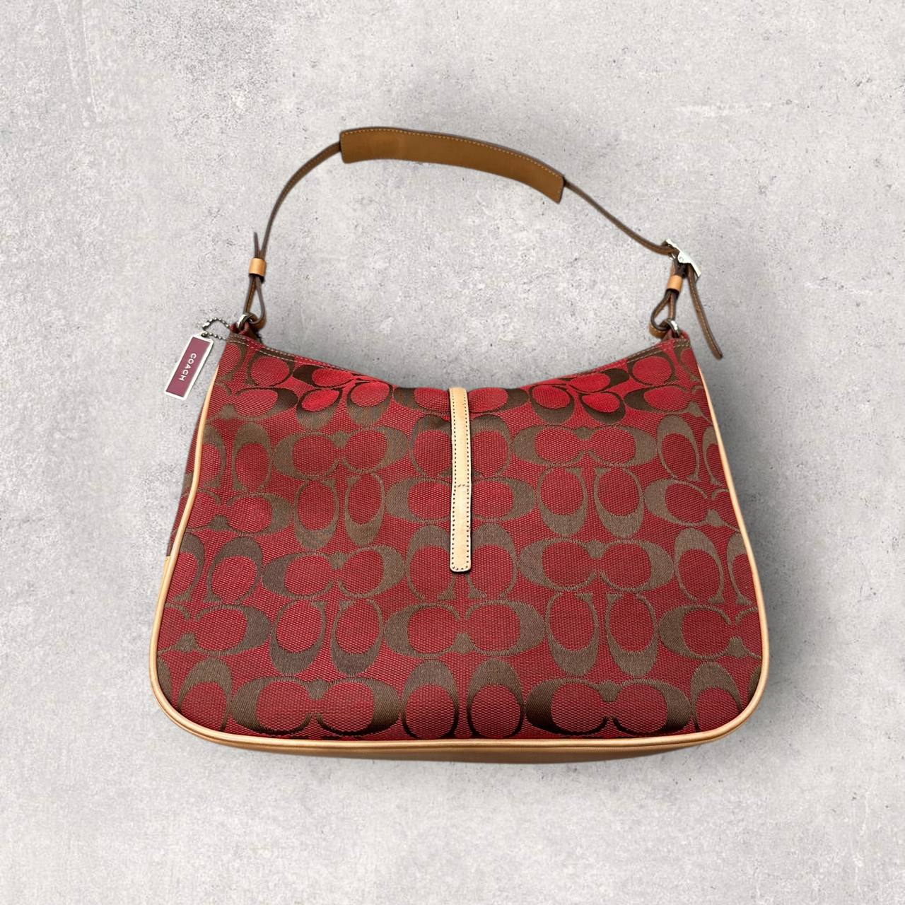 Authentic Vintage Coach Hamptons Signature Shoulder Bag