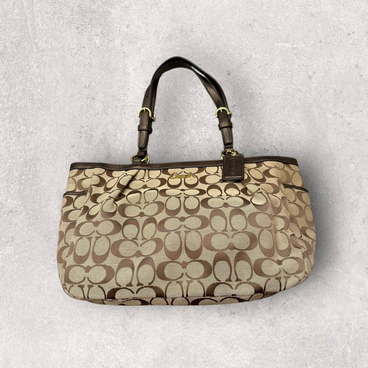 Authentic Vintage Coach Gallery Signature East West Tote Bag