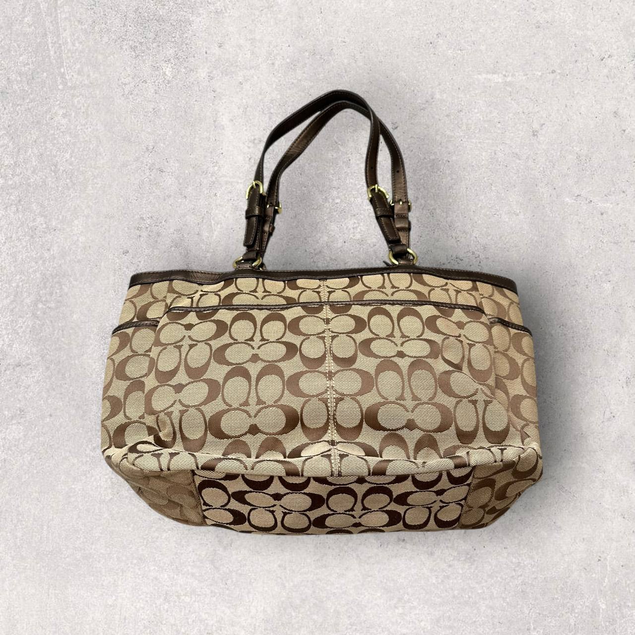 Authentic Vintage Coach Gallery Signature East West Tote Bag