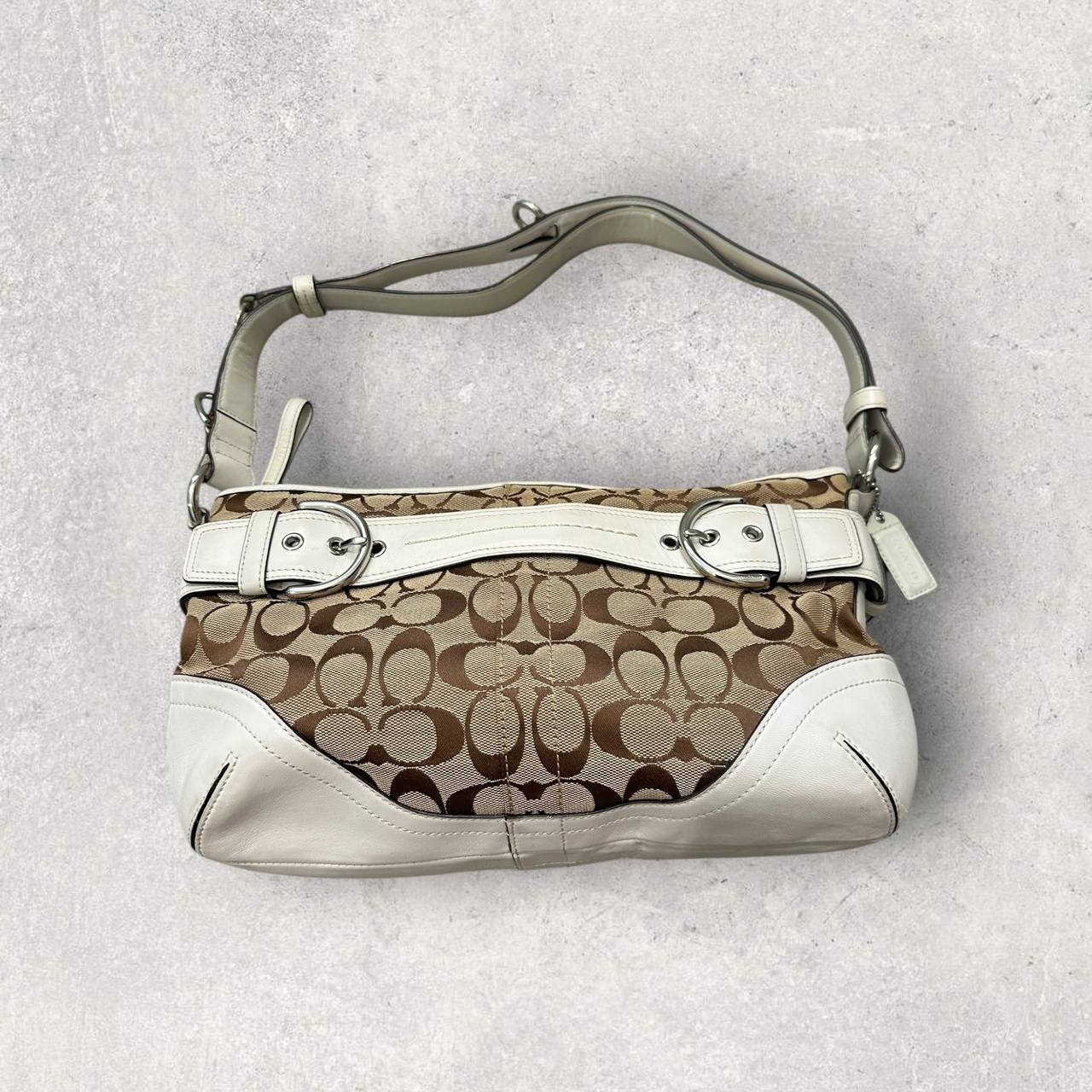 Authentic Vintage Coach Signature Shoulder/Crossbody Bag