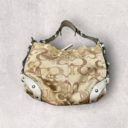 Authentic Vintage Coach Carly Optic Shoulder Bag