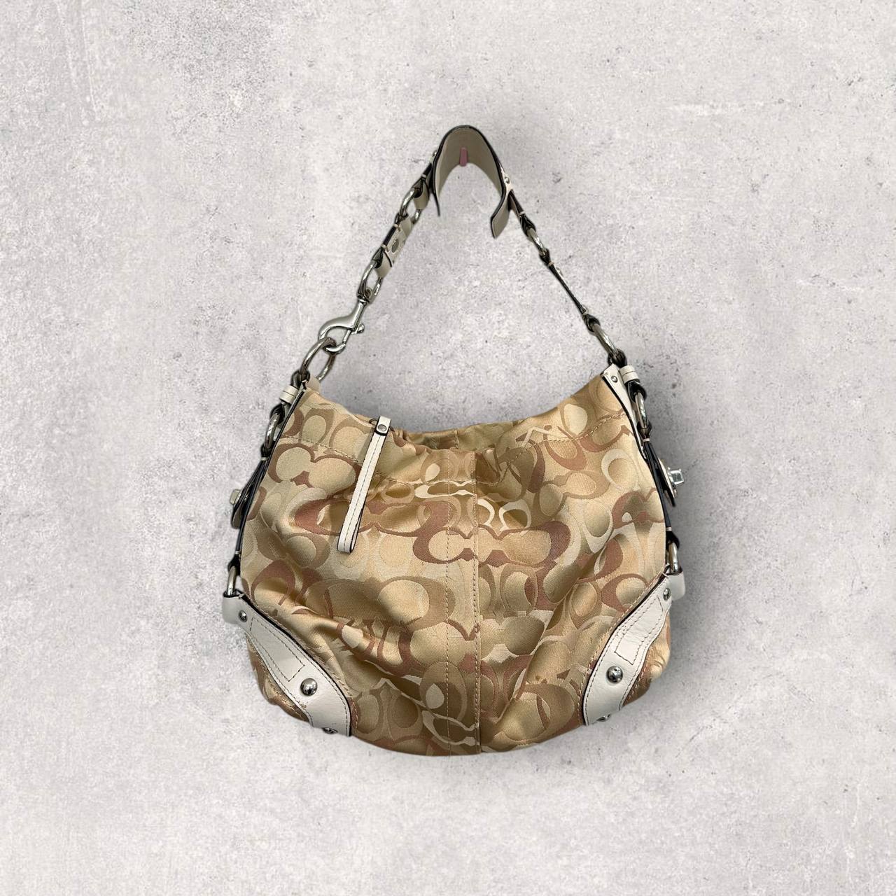 Authentic Vintage Coach Carly Optic Shoulder Bag