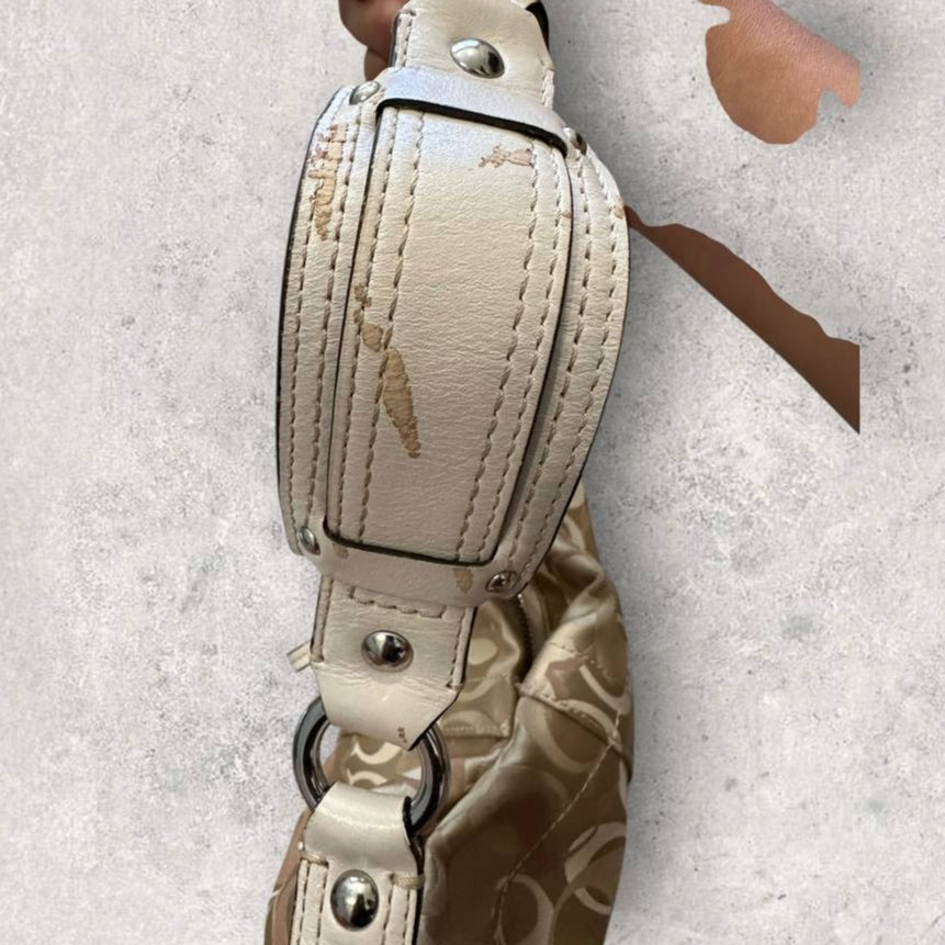 Authentic Vintage Coach Carly Optic Shoulder Bag