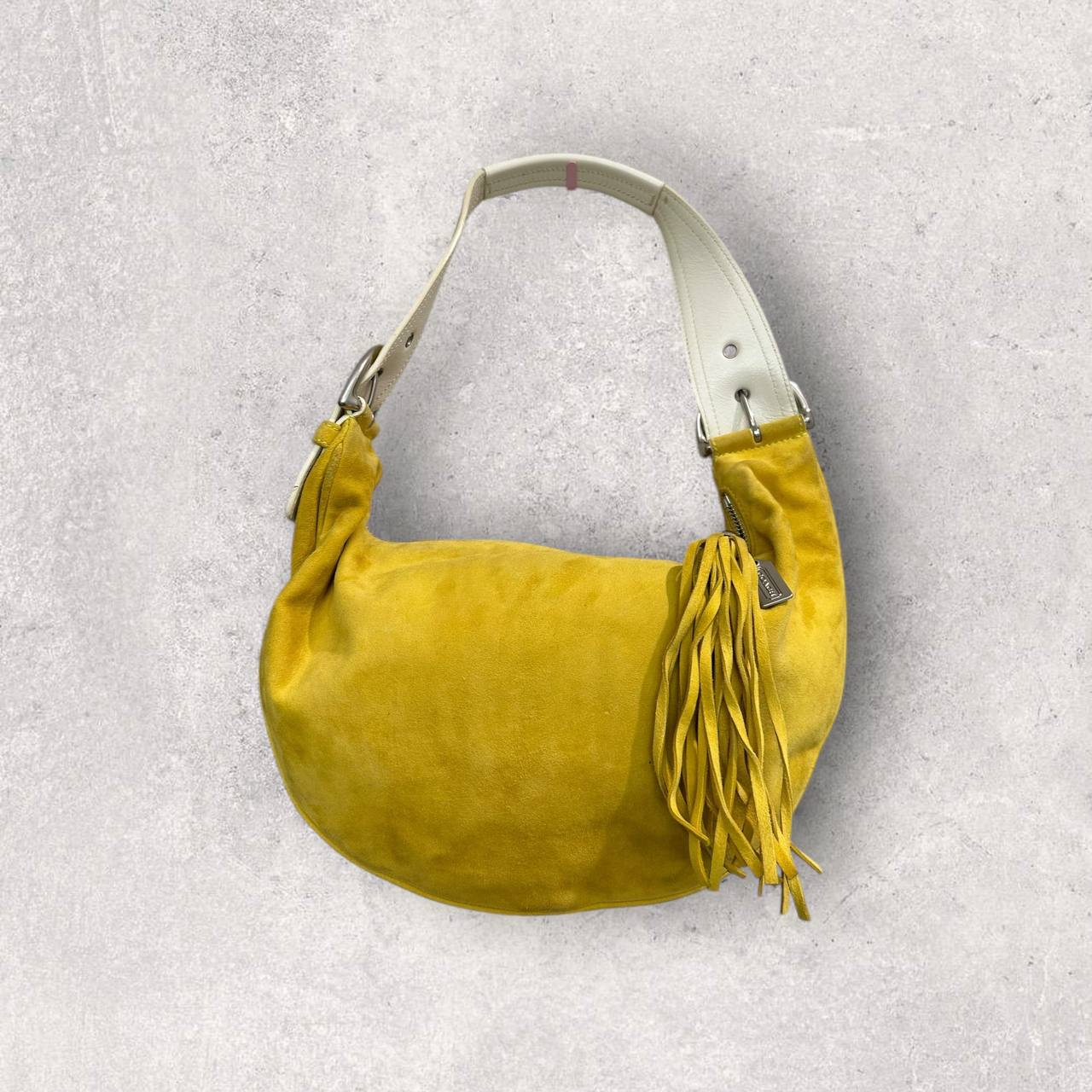 Authentic Vintage Coach Suede Hobo Bag Rare