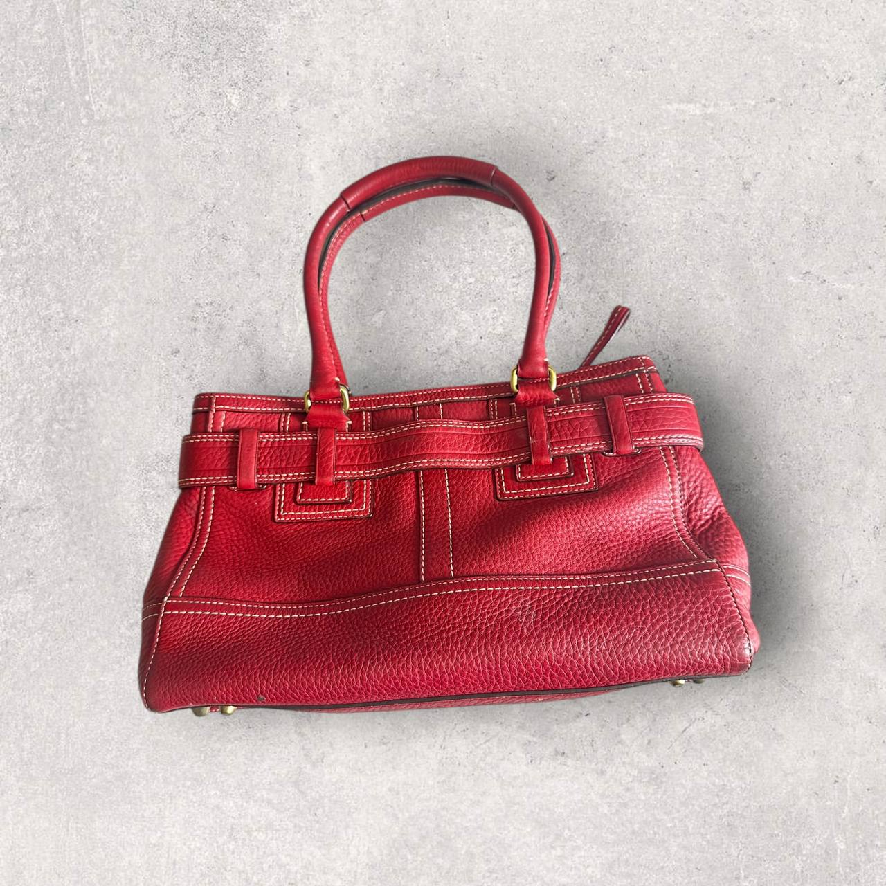 Authentic Vintage Coach Hamptons Leather Shoulder Bag