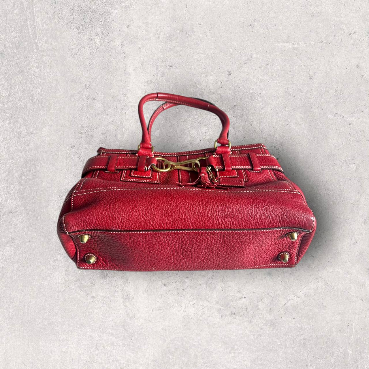 Authentic Vintage Coach Hamptons Leather Shoulder Bag